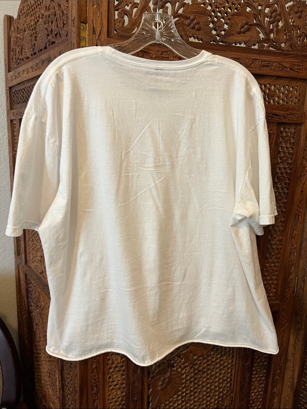 Marfa Texas Graphic Tee - White with Pink Print - Picture 3 of 3